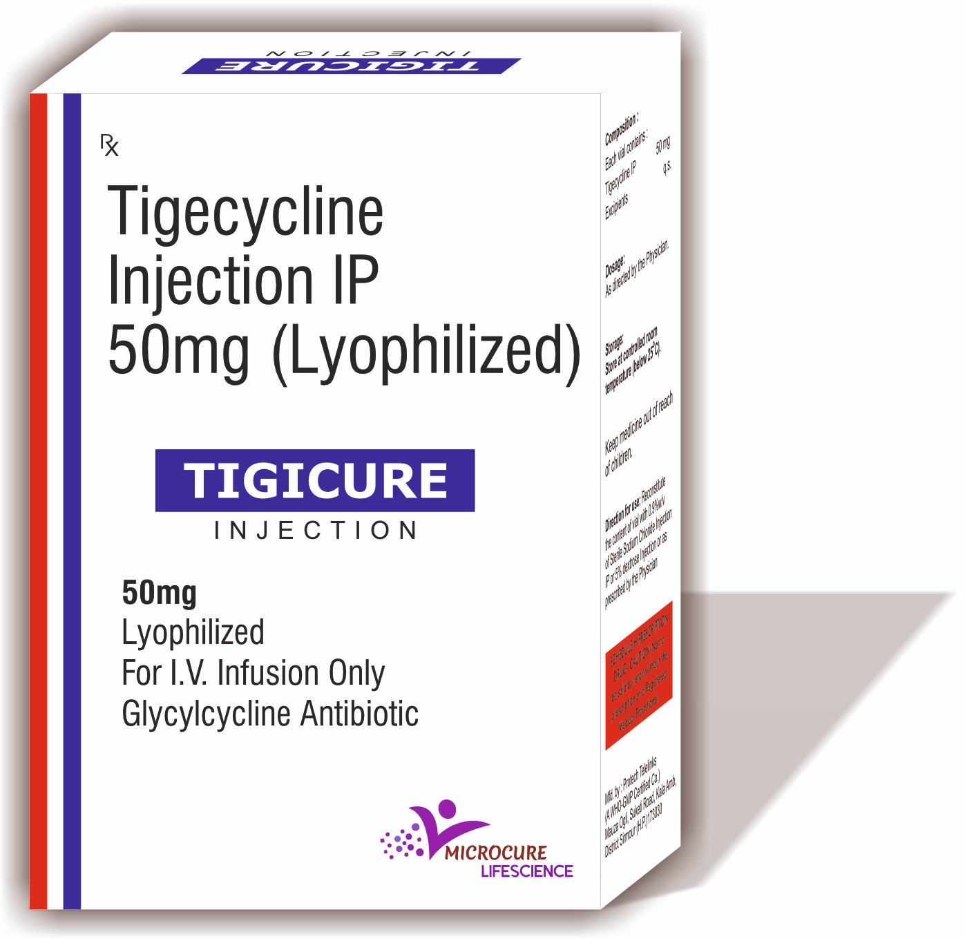 Tigicure 50 - Tigecycline Injection